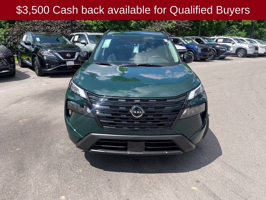 2026 Obsidian Green Nissan Rogue Dark Armor FWD SUV