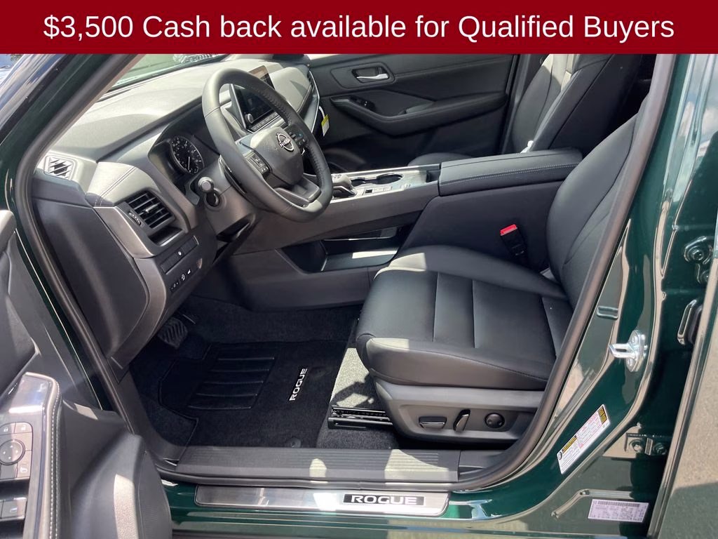 2026 Obsidian Green Nissan Rogue Dark Armor FWD SUV