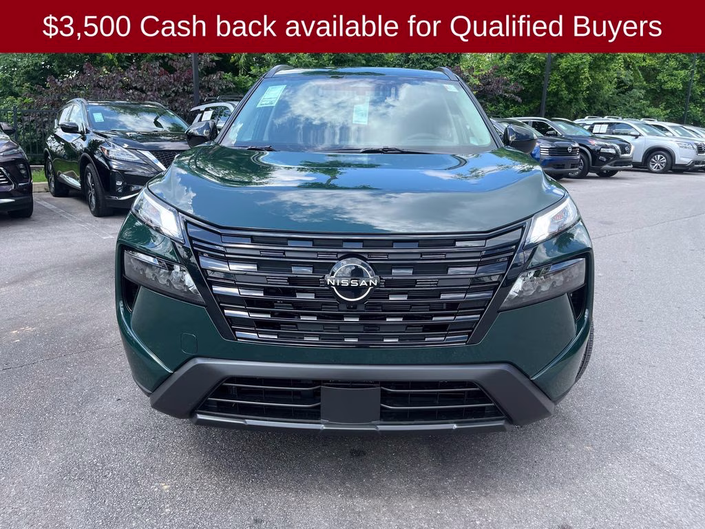 2026 Obsidian Green Nissan Rogue Dark Armor FWD SUV
