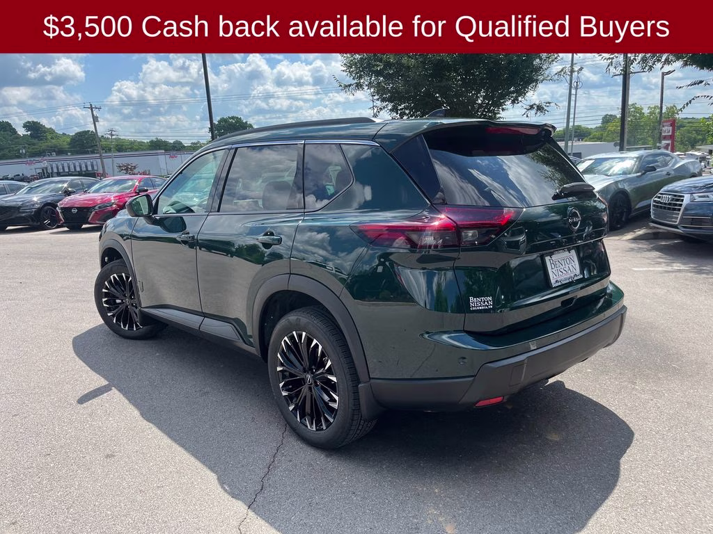2026 Obsidian Green Nissan Rogue Dark Armor FWD SUV