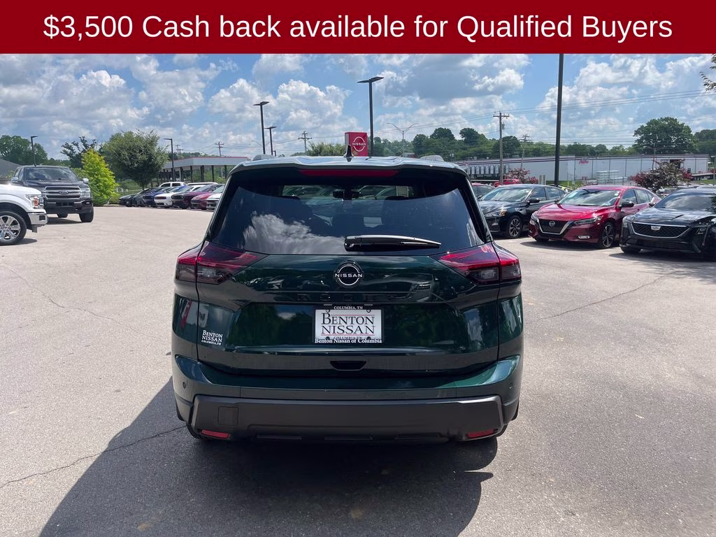 2026 Obsidian Green Nissan Rogue Dark Armor FWD SUV