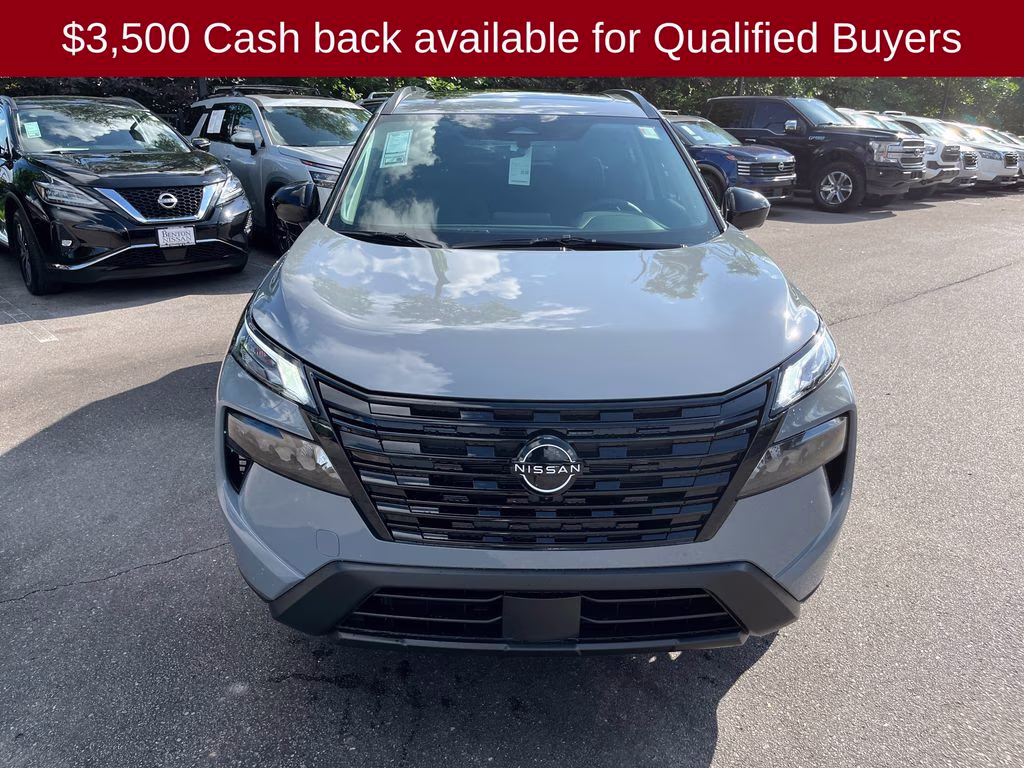 2026 Boulder Gray Pearl Nissan Rogue Dark Armor FWD SUV