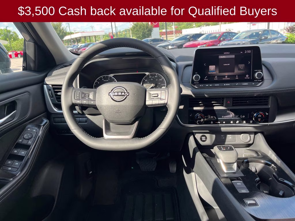 2026 Boulder Gray Pearl Nissan Rogue Dark Armor FWD SUV