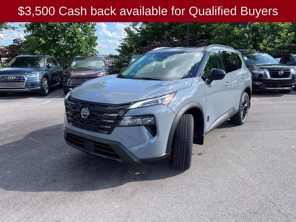 2026 Boulder Gray Pearl Nissan Rogue Dark Armor FWD SUV