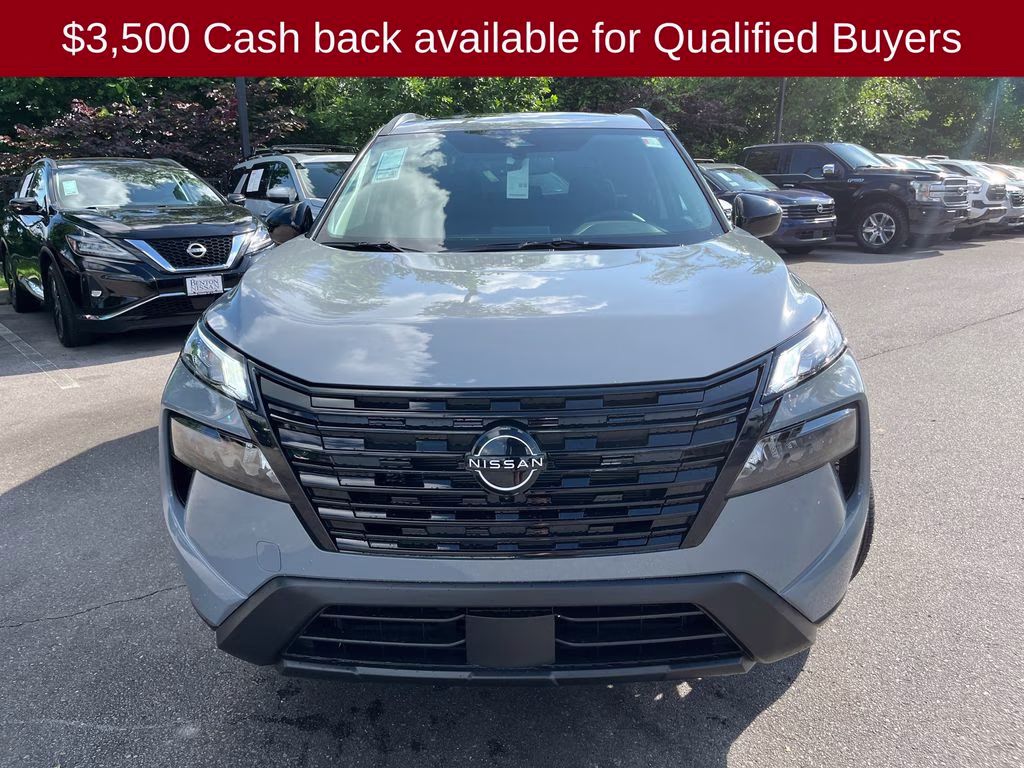 2026 Boulder Gray Pearl Nissan Rogue Dark Armor FWD SUV