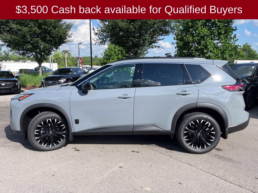 2026 Boulder Gray Pearl Nissan Rogue Dark Armor FWD SUV