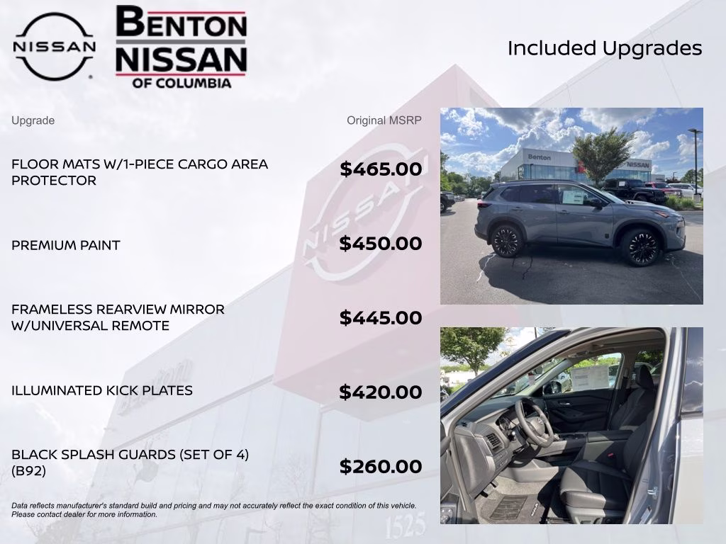2026 Boulder Gray Pearl Nissan Rogue Dark Armor FWD SUV
