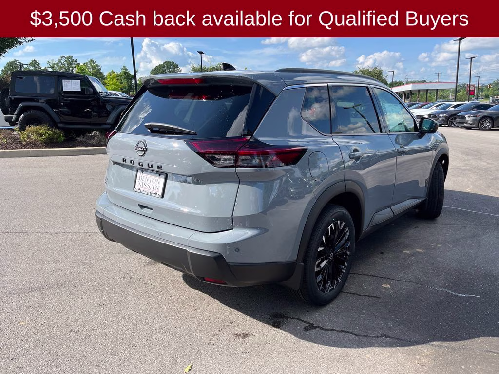 2026 Boulder Gray Pearl Nissan Rogue Dark Armor FWD SUV
