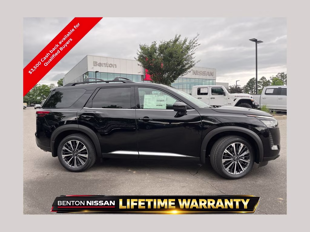 2026 Super Black Nissan Pathfinder Platinum FWD SUV