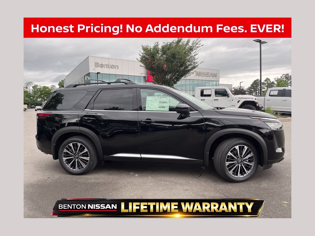 2026 Super Black Nissan Pathfinder Platinum FWD SUV