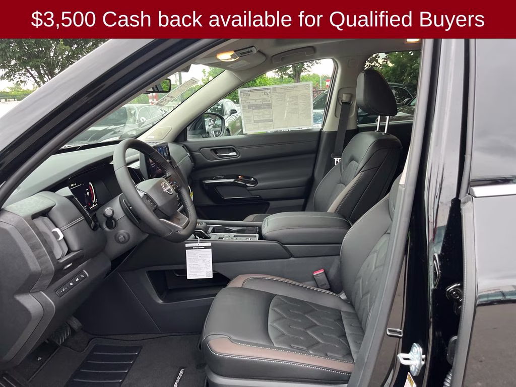 2026 Super Black Nissan Pathfinder Platinum FWD SUV