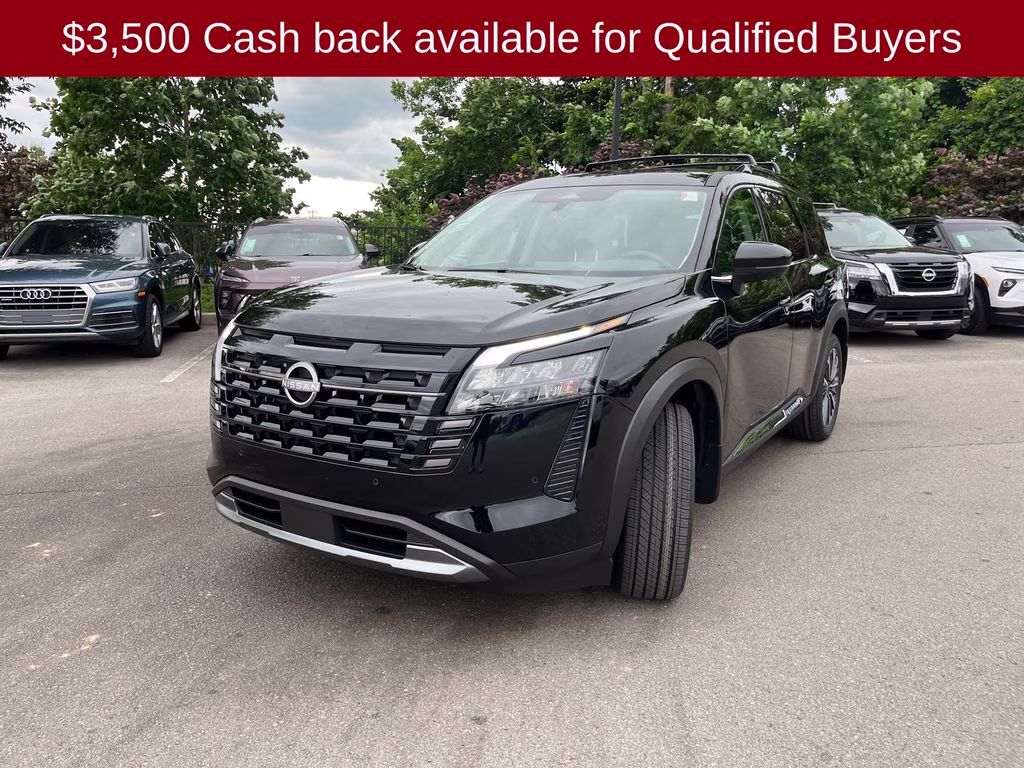 2026 Super Black Nissan Pathfinder Platinum FWD SUV