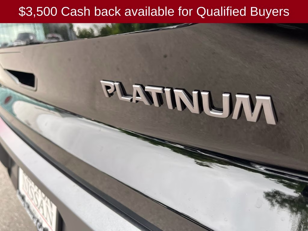 2026 Super Black Nissan Pathfinder Platinum FWD SUV