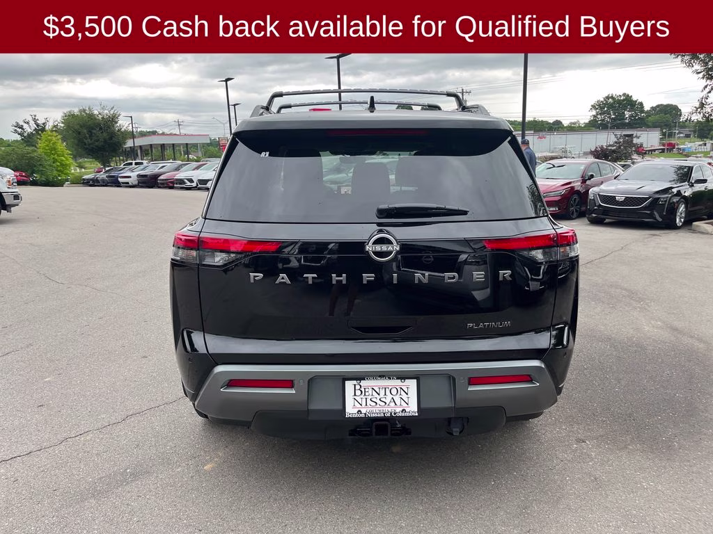 2026 Super Black Nissan Pathfinder Platinum FWD SUV