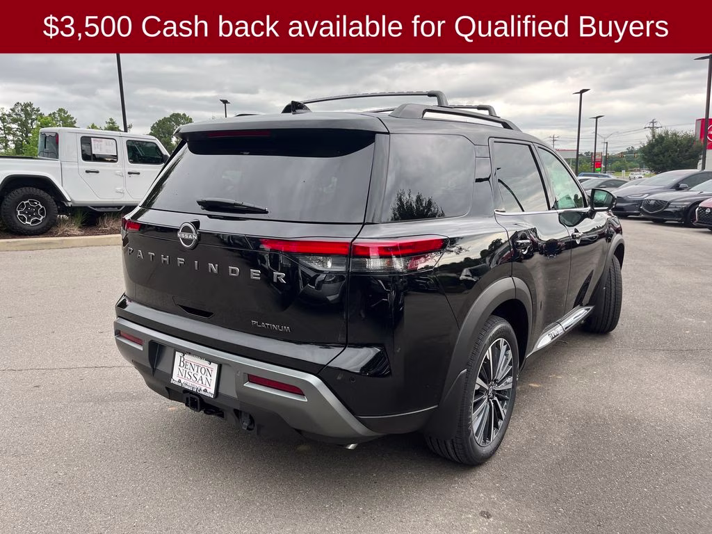 2026 Super Black Nissan Pathfinder Platinum FWD SUV