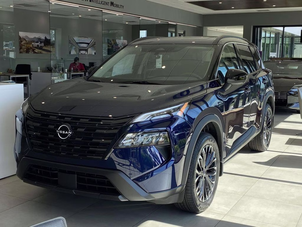 2026 Deep Ocean Blue Pearl Nissan Rogue Dark Armor FWD SUV