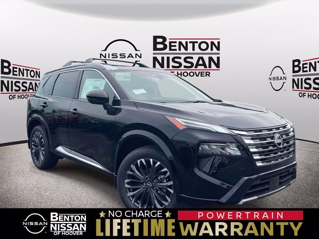 2026 Super Black Nissan Rogue Platinum AWD SUV