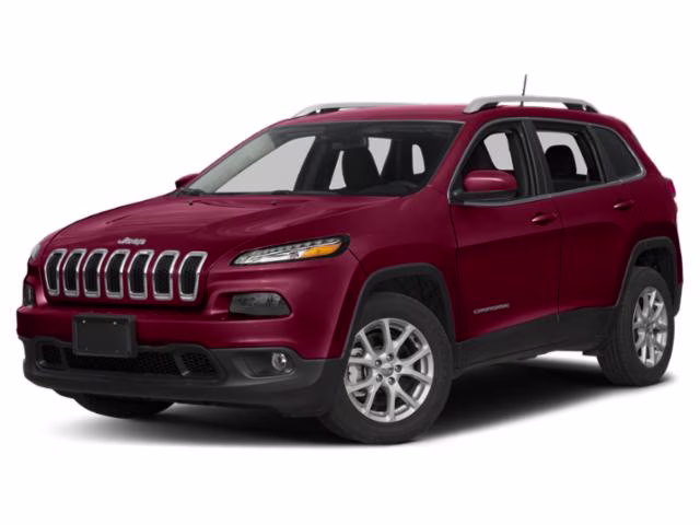 2015 Deep Cherry Red Crystal Pearlcoat Jeep Cherokee Latitude FWD SUV