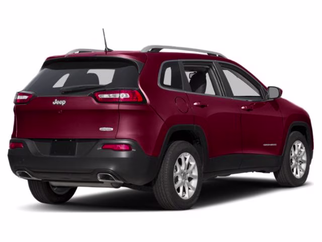 2015 Deep Cherry Red Crystal Pearlcoat Jeep Cherokee Latitude FWD SUV