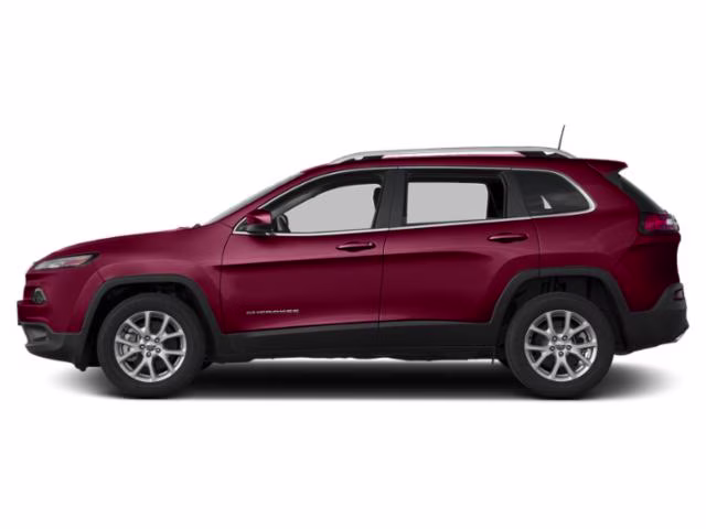 2015 Deep Cherry Red Crystal Pearlcoat Jeep Cherokee Latitude FWD SUV