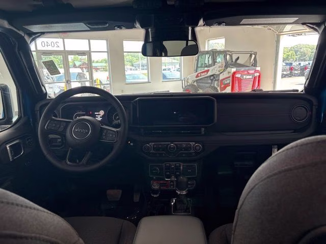 2026 Hydro Blue Pearl Coat Jeep Wrangler Rubicon 4X4 SUV