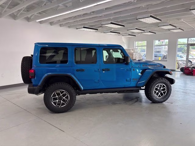2026 Hydro Blue Pearl Coat Jeep Wrangler Rubicon 4X4 SUV