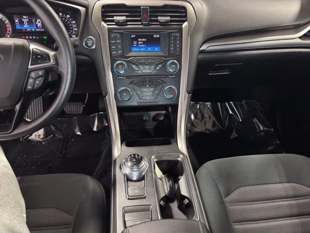 2017 Lightning Blue Ford Fusion SE FWD Sedan