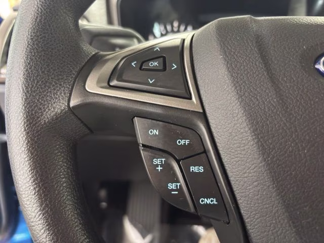 2017 Lightning Blue Ford Fusion SE FWD Sedan