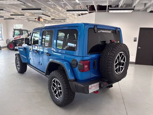 2026 Hydro Blue Pearl Coat Jeep Wrangler Rubicon 4X4 SUV