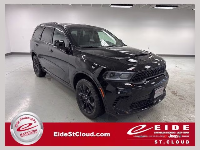 2026 DB Black Crystal Clearcoat Dodge Durango GT Plus AWD SUV