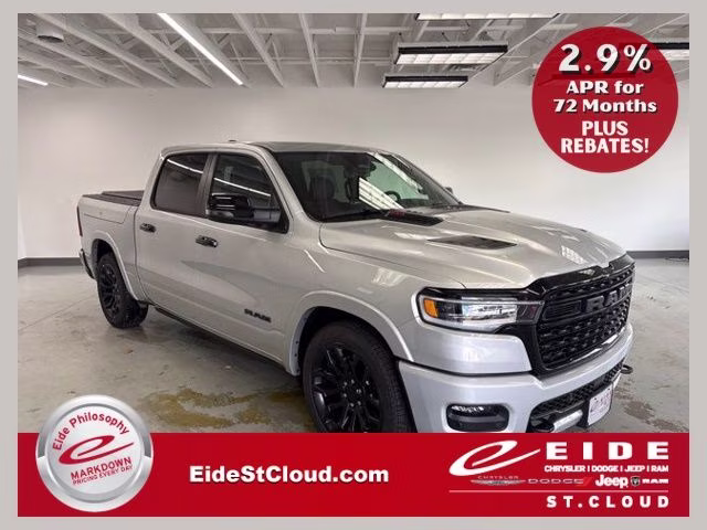 2026 Silver Zynith Ram 1500 Limited 4X4 Truck