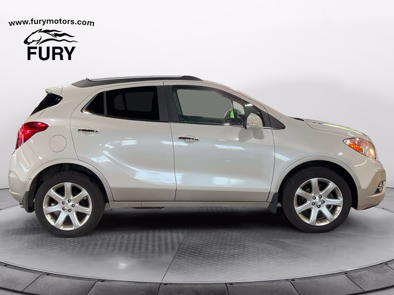 2015 White Pearl Metallic Buick Encore Premium AWD SUV