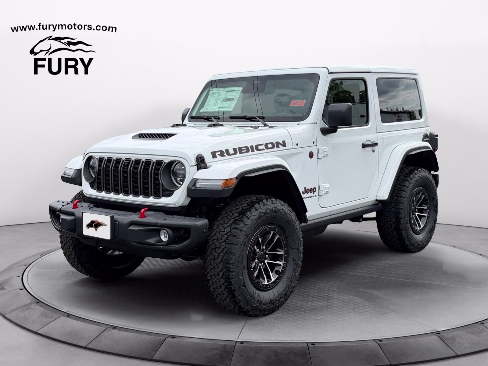 2026 Bright White Clearcoat Jeep Wrangler Rubicon X 4X4 SUV