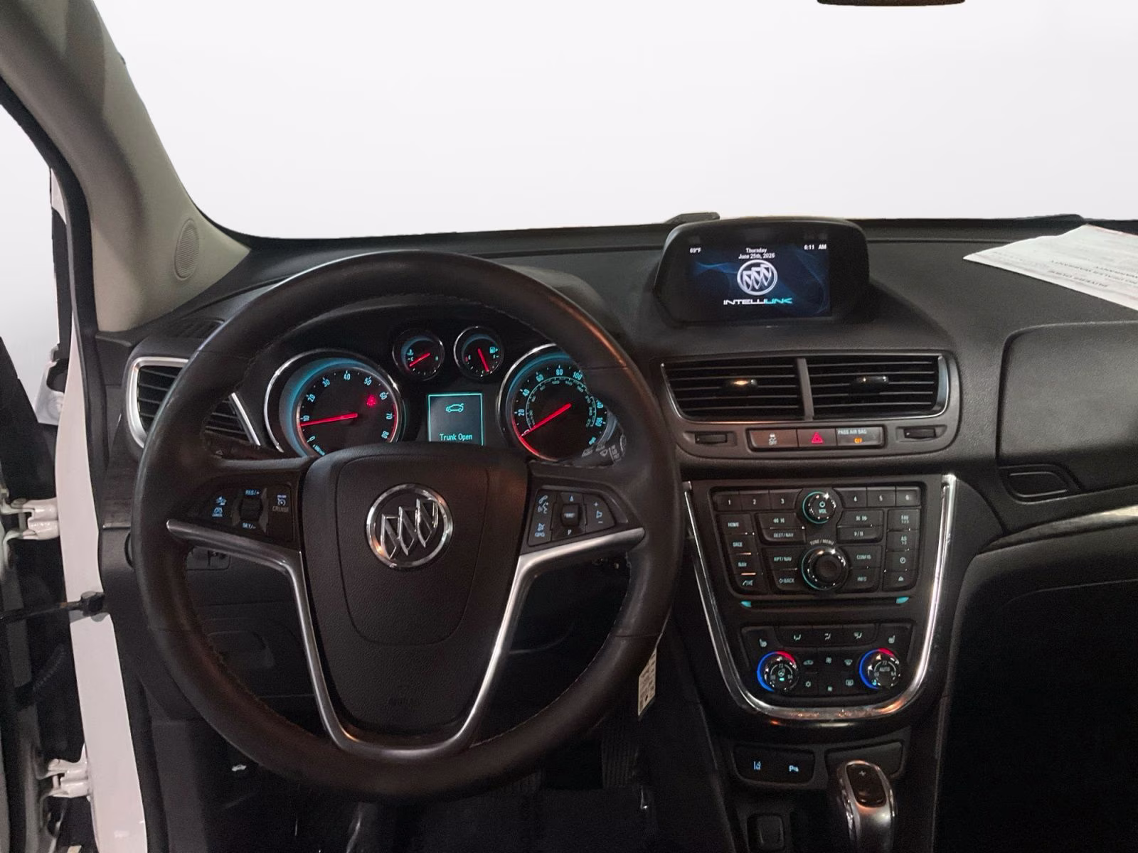 2015 White Pearl Metallic Buick Encore Premium AWD SUV