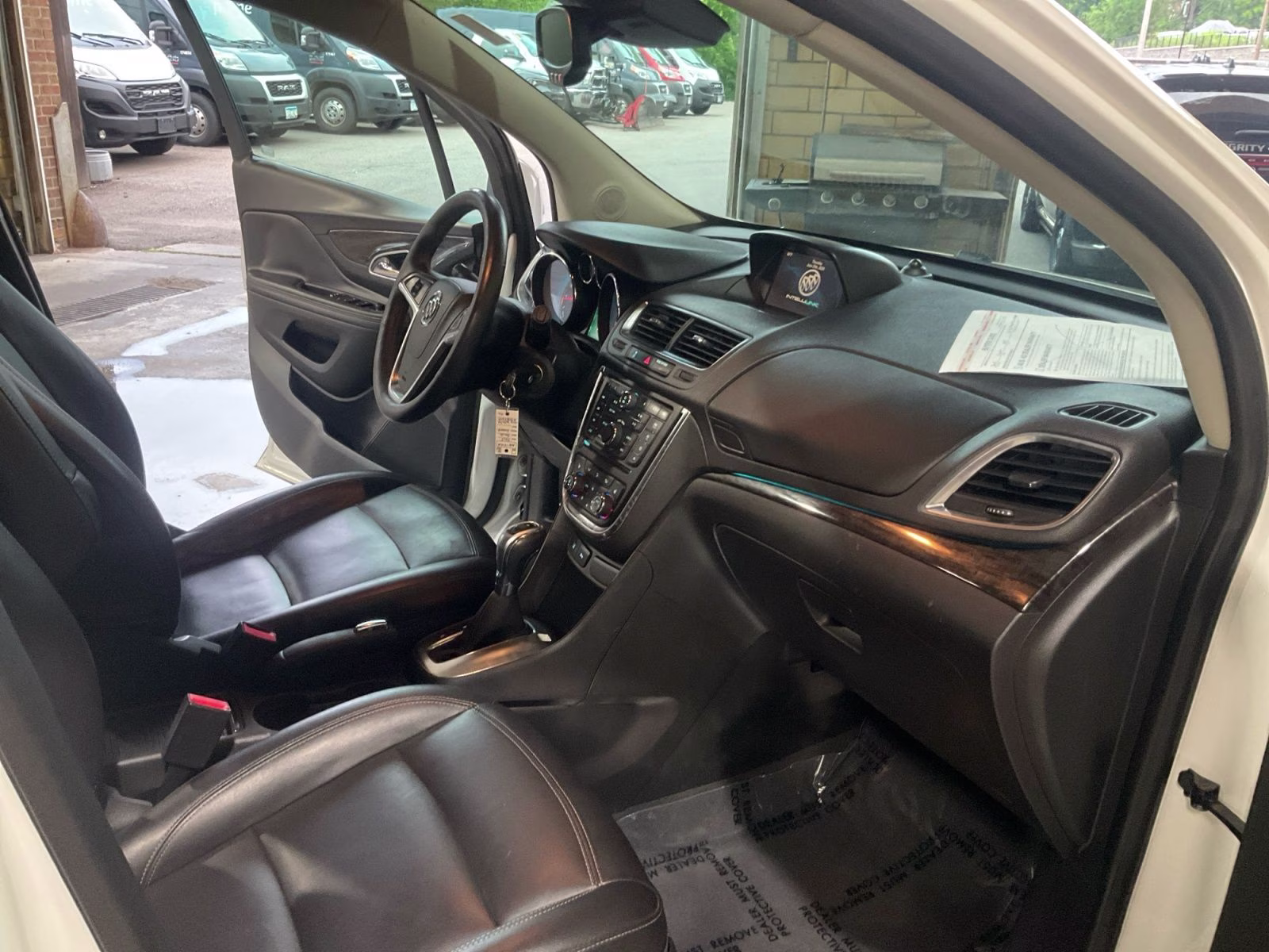 2015 White Pearl Metallic Buick Encore Premium AWD SUV