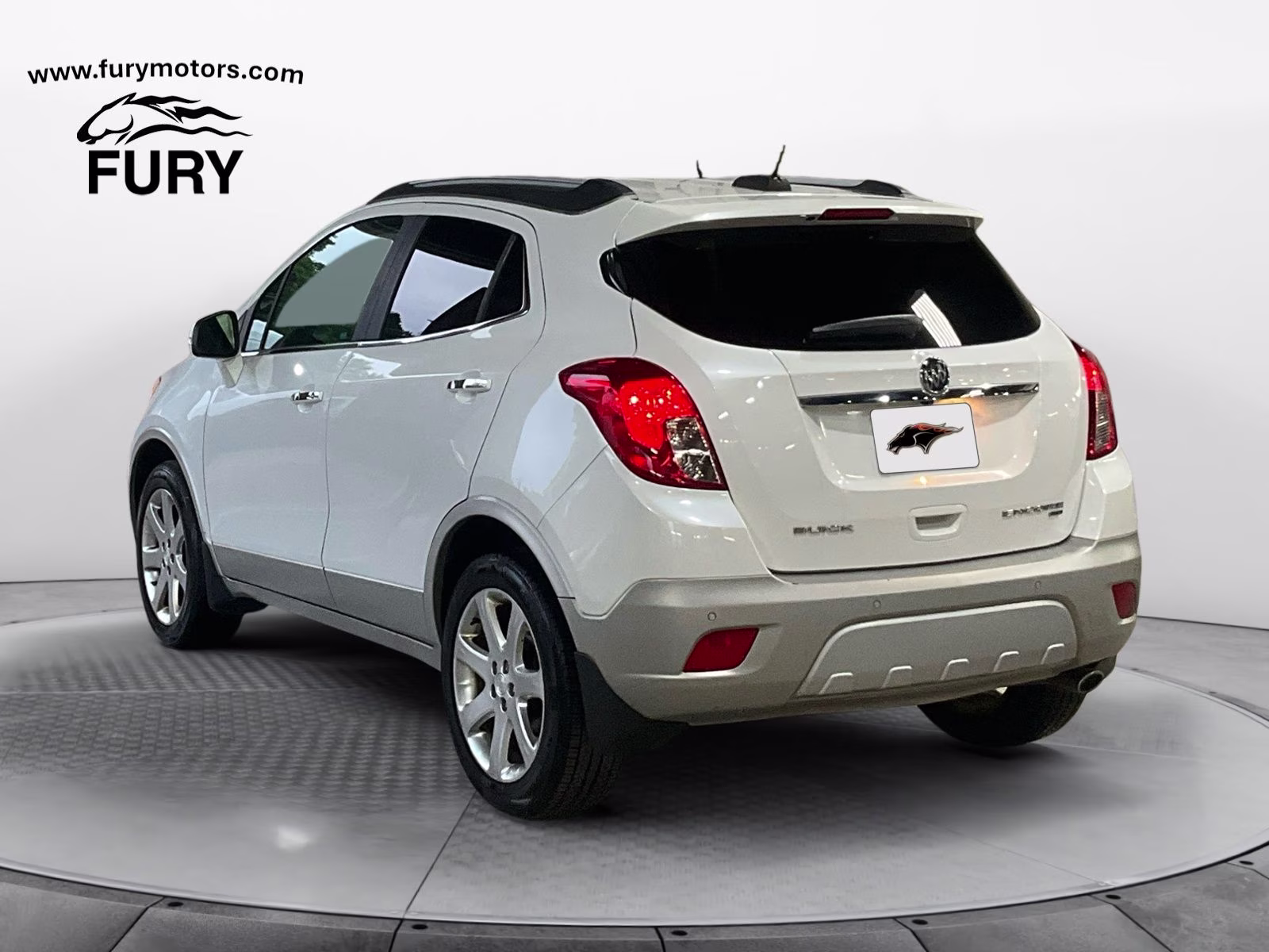 2015 White Pearl Metallic Buick Encore Premium AWD SUV
