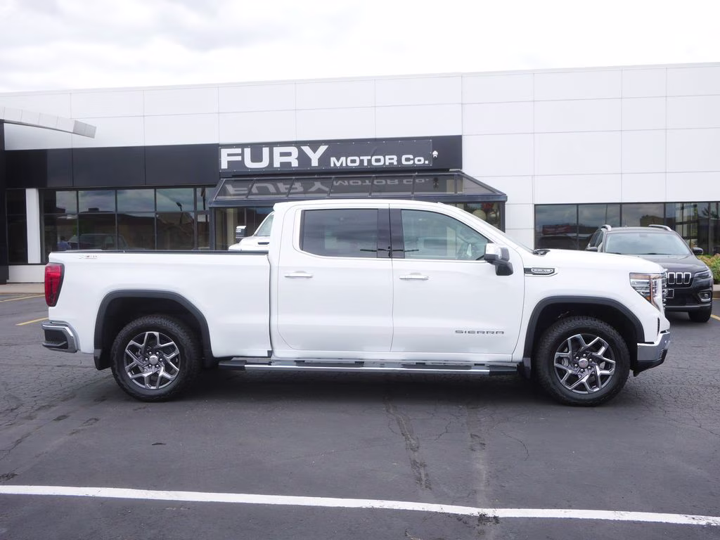 2026 Summit White GMC Sierra 1500 SLT 4X4 Truck