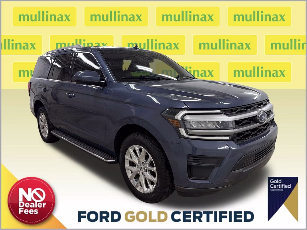 2023 Blue Metallic Ford Expedition XLT RWD SUV