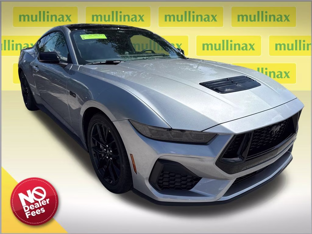 2026 Iconic Silver Metallic Ford Mustang GT Premium RWD Coupe
