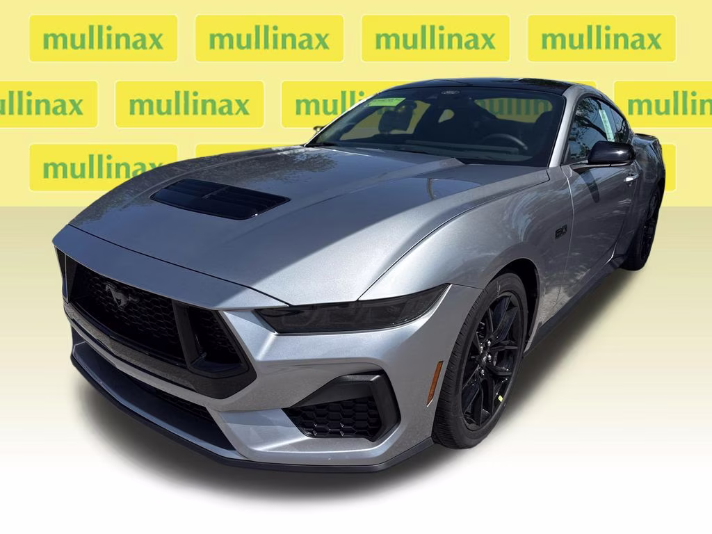 2026 Iconic Silver Metallic Ford Mustang GT Premium RWD Coupe