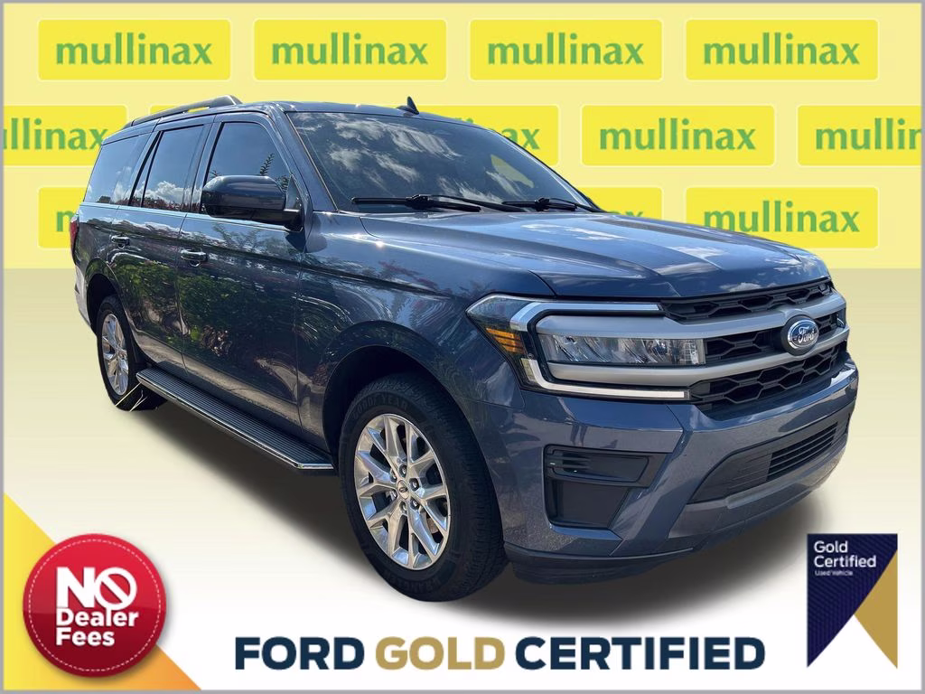 2023 Blue Metallic Ford Expedition XLT RWD SUV