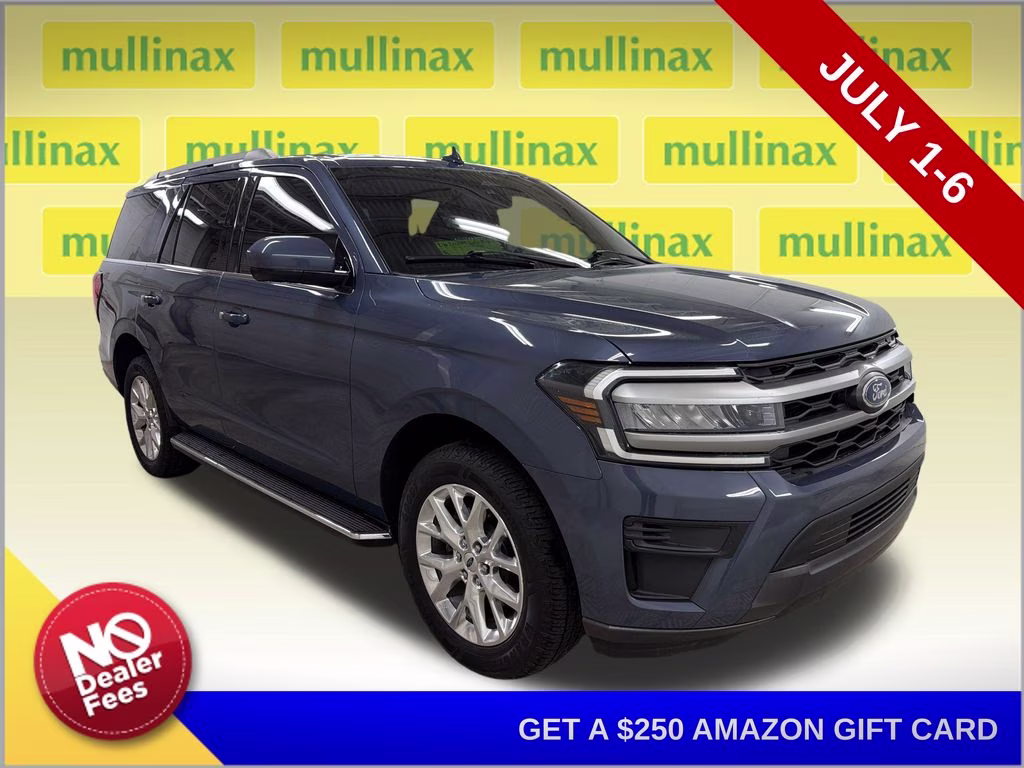 2023 Blue Metallic Ford Expedition XLT RWD SUV
