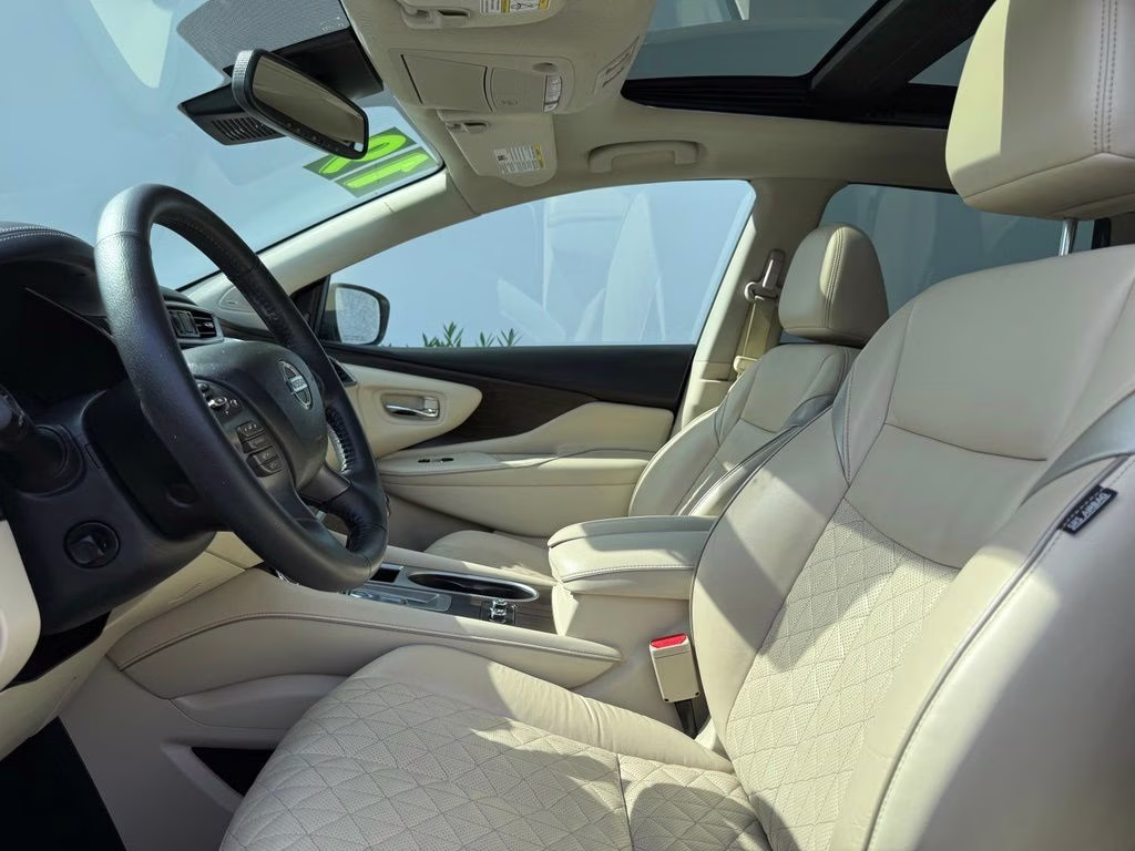 2019 Pearl White Tricoat Nissan Murano Platinum AWD SUV