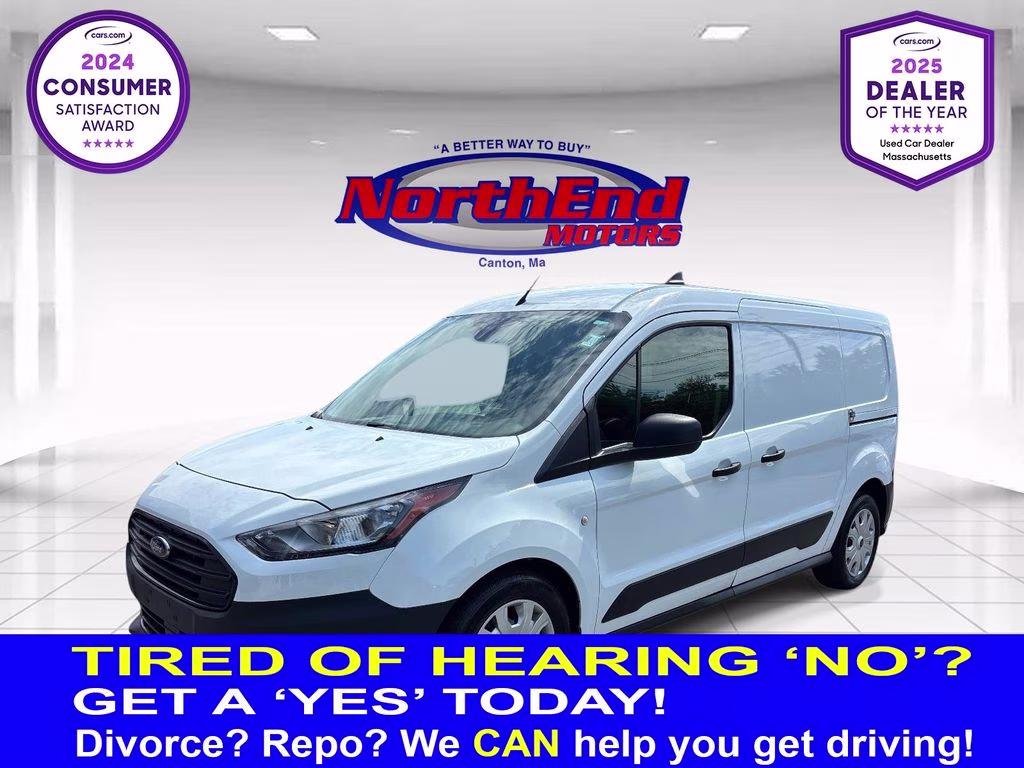 2023 Frozen White Ford Transit Connect XL FWD Van