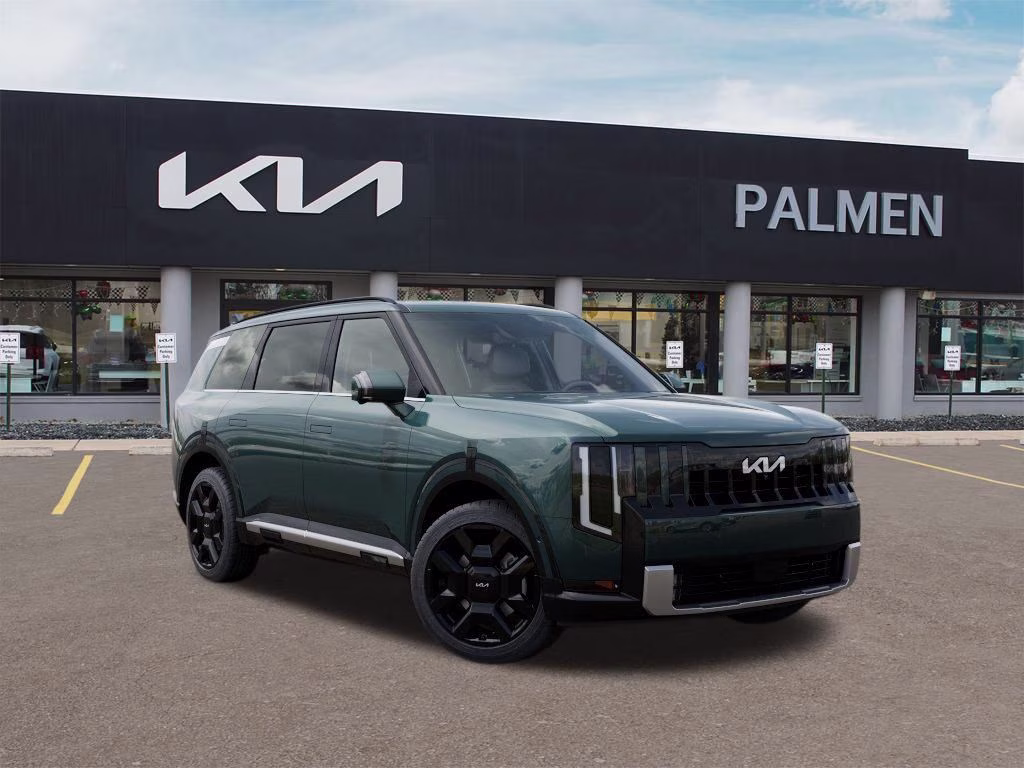 2027 Black Jade Green Kia Telluride Hybrid SX Prestige AWD SUV