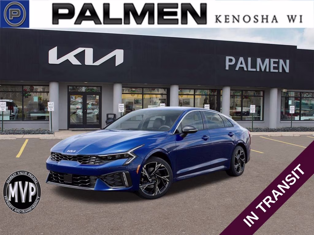 2026 Blue Kia K5 GT-Line AWD Sedan