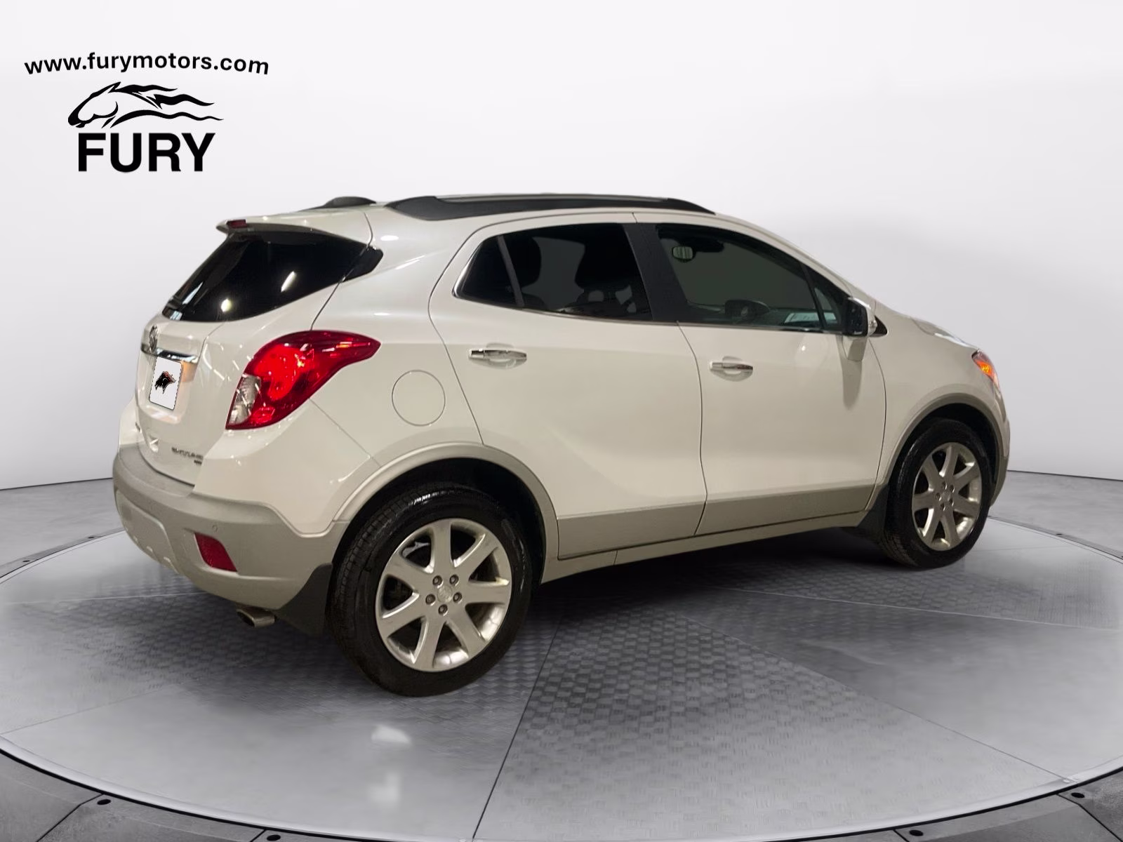 2015 White Pearl Metallic Buick Encore Premium AWD SUV