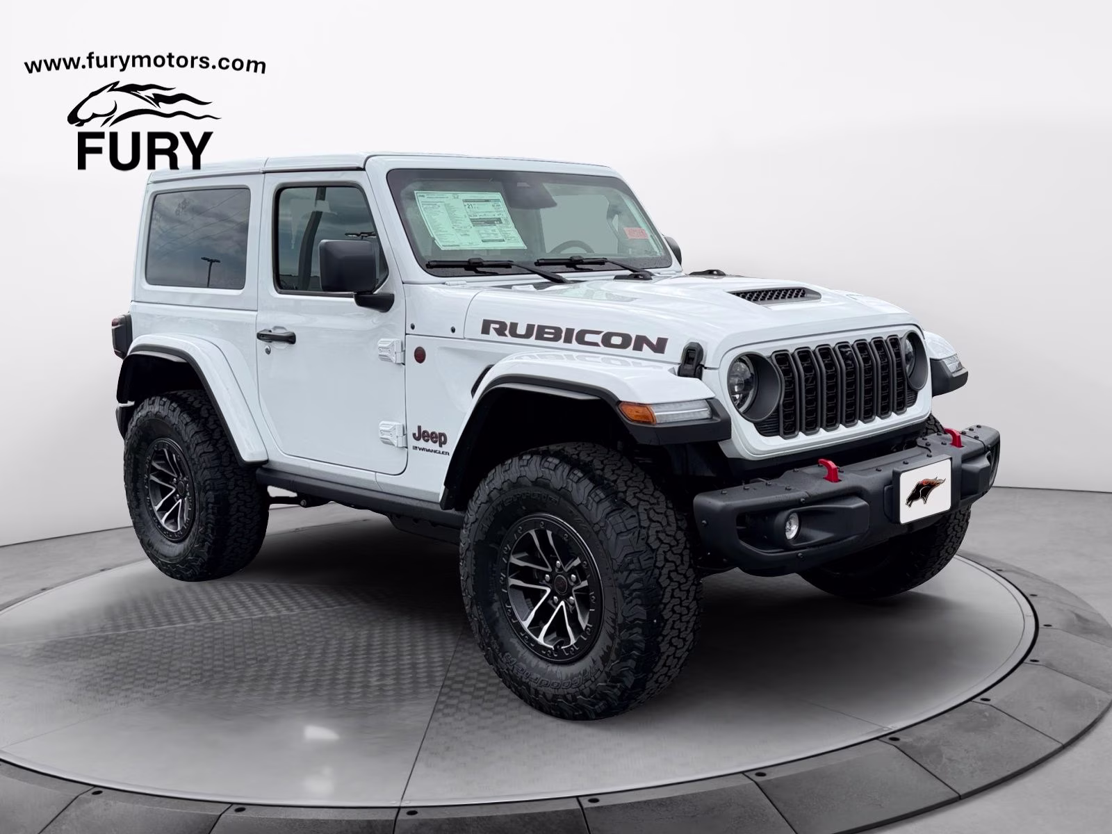 2026 Bright White Clearcoat Jeep Wrangler Rubicon X 4X4 SUV