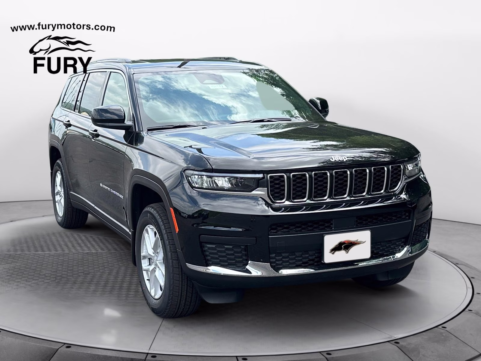 2026 Diamond Black Crystal Pearlcoat Jeep Grand Cherokee L Laredo 4X4 SUV