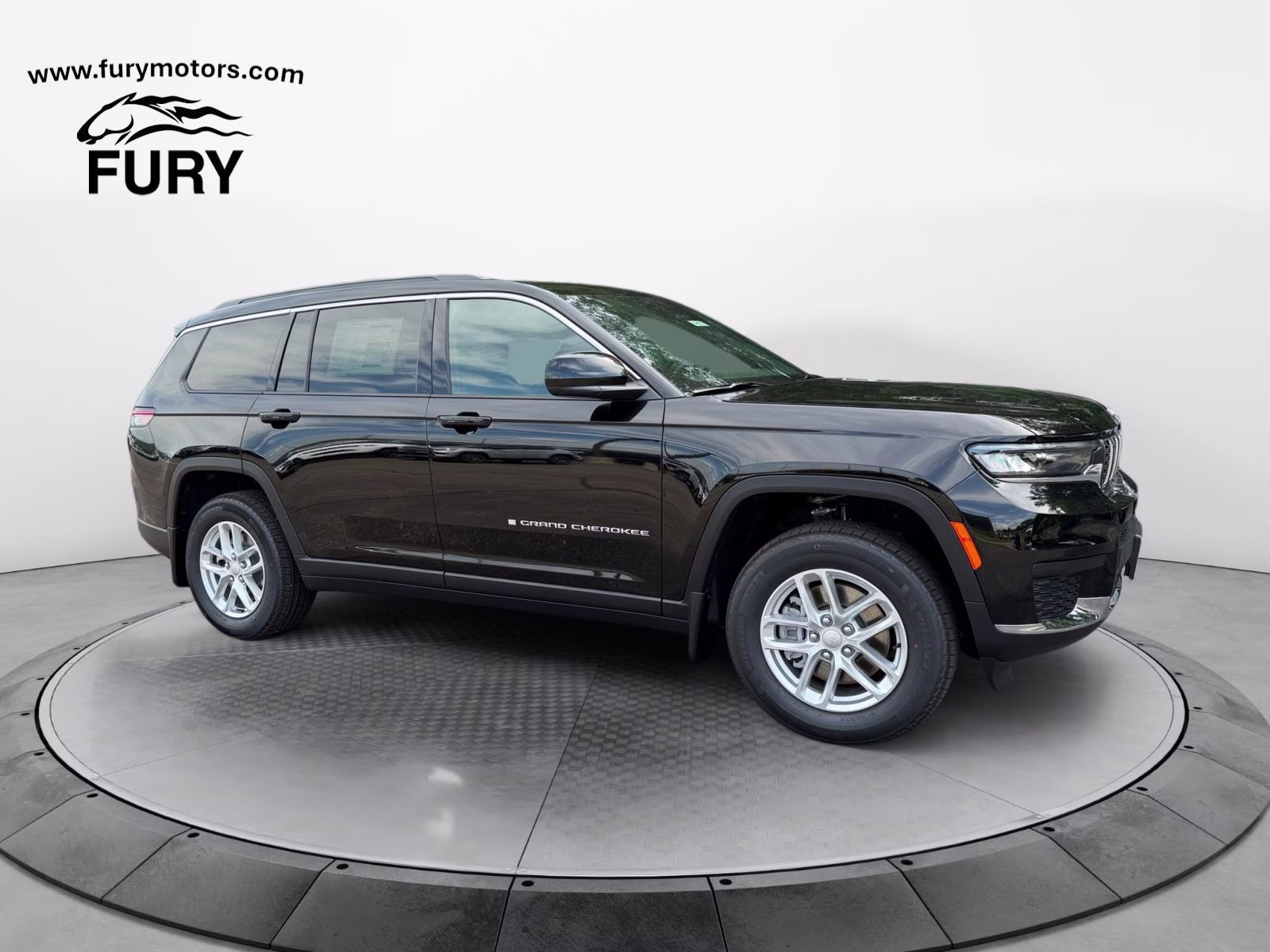 2026 Diamond Black Crystal Pearlcoat Jeep Grand Cherokee L Laredo 4X4 SUV